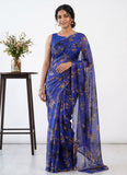 Latest Garden Vareli Super Nara Chiffon Saree without Blouse