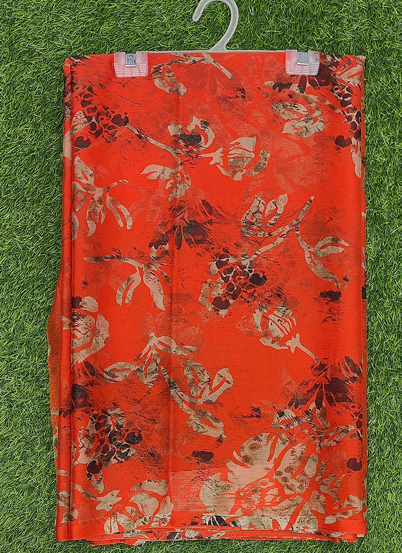 Latest Garden Vareli Super Nara Chiffon Saree without Blouse