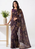 Latest Garden Vareli Super Nara Chiffon Saree without Blouse