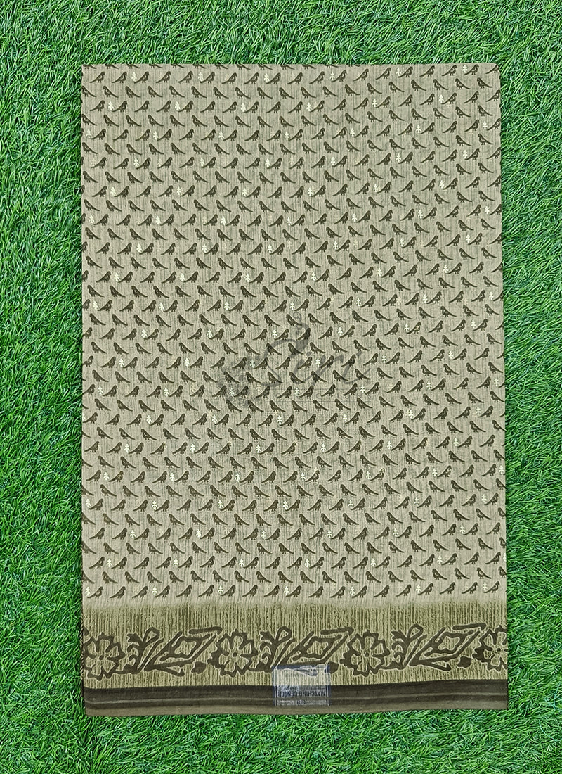 Beautiful Printed Cotton Saree