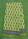 Beautiful Bhagru Print Pure Cotton Saree