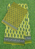 Beautiful Bhagru Print Pure Cotton Saree