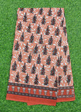 Beautiful Bhagru Print Pure Cotton Saree