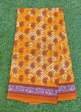 Beautiful Bhagru Print Pure Cotton Saree