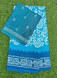 Beautiful Wax Batik Pure Cotton Saree