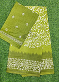 Beautiful Wax Batik Pure Cotton Saree