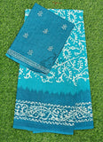 Beautiful Wax Batik Pure Cotton Saree