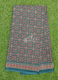 Ajrakh Print Pure Cotton Saree