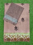 Latest Printed Pure Cotton Saree