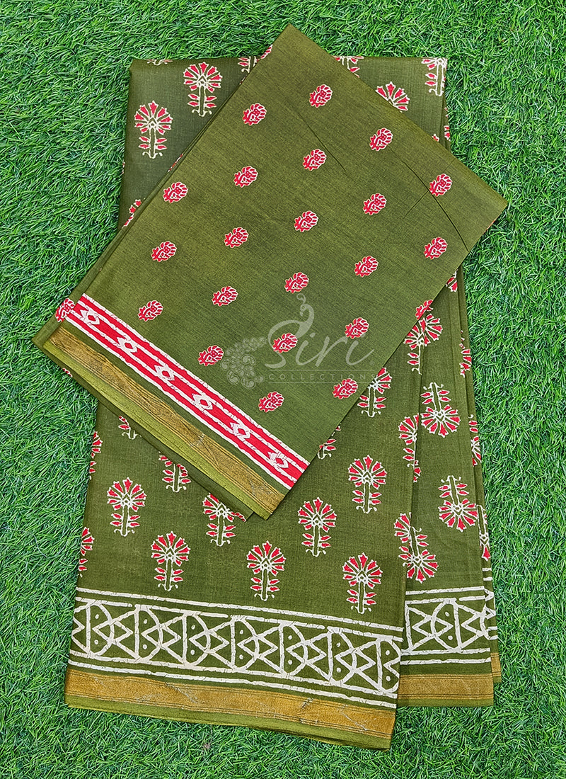 Latest Pure Soft Jaipur Cotton Saree