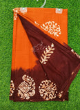 Pure Soft Cotton Saree in Batik
