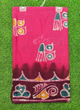 Pure Soft Cotton Saree in Batik