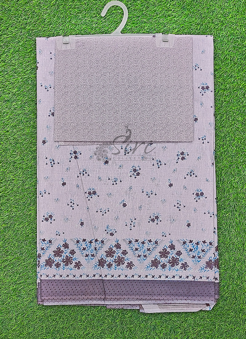 Pure Printed Soft Cotton Saree