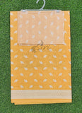 Pure Printed Soft Cotton Saree