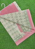 Pure Soft Cotton Saree in Ikat Print
