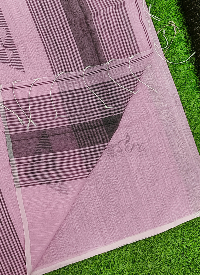 Elegant Pure Soft Bengal Cotton Saree