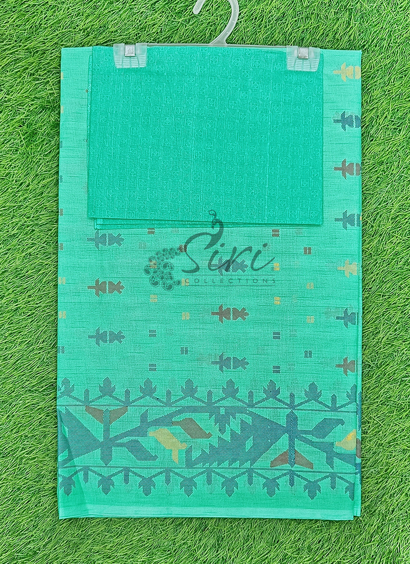 Latest Printed Pure Cotton Saree