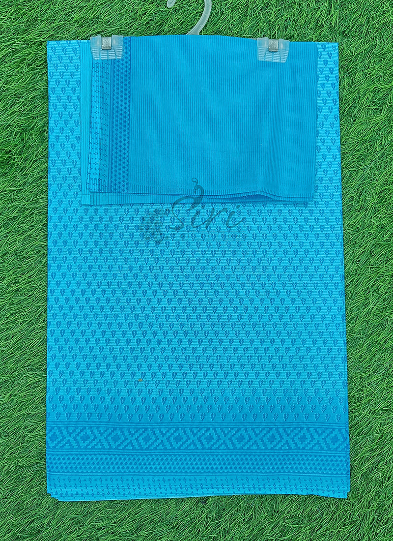 Latest Printed Pure Cotton Saree