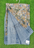 Lovely Printed Crepe Georgette Saree