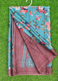 Lovely Printed Crepe Georgette Saree