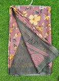 Lovely Printed Crepe Georgette Saree