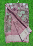 Beautiful Printed Chiffon Saree