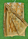 Beautiful Printed Metal Georgette Saree