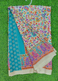 Latest Beautiful Printed Crepe Saree