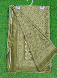 Latest Beautiful Printed Crepe Saree