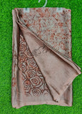 Beautiful Printed Metal Georgette Saree