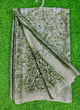 Beautiful Printed Metal Georgette Saree