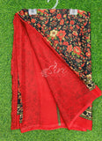 Latest Beautiful Printed Crepe Saree