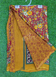 Latest Beautiful Printed Crepe Saree