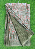 Beautiful Printed Metal Georgette Saree