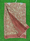 Latest Beautiful Printed Crepe Saree