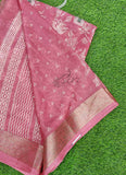 Lovely Printed Georgette Saree in Self Design