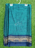 Beautiful Printed Metal Georgette Saree