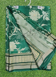 Beautiful Printed Brasso Saree in Foil Print