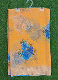 Beautiful Latest Printed Georgette Saree