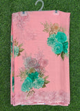 Beautiful Latest Printed Georgette Saree