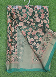 Beautiful Printed Brasso Saree in Foil Print