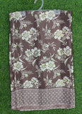 Latest Beautiful Printed Crepe Silk Saree