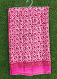 Latest Beautiful Printed Crepe Saree with Blouse