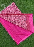 Latest Beautiful Printed Crepe Saree with Blouse