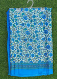 Latest Beautiful Printed Crepe Saree with Blouse