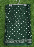Latest Beautiful Printed Crepe Saree with Blouse