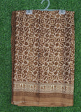 Latest Beautiful Printed Crepe silk Saree with Blouse