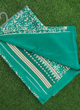 Latest Beautiful Printed Crepe silk Saree with Blouse