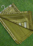 Latest Beautiful Printed Crepe silk Saree with Blouse