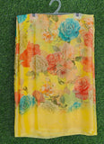Beautiful Printed Chiffon Saree with Blouse